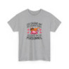 T-shirt “Les chats ont du personnel” – Pour les vrais rois de la maison tee shirt amusant humour drôle