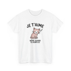 T-shirt mignon “Je t’aime...