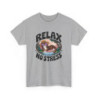 T-shirt “Relax No Stress” – Ambiance détente assurée tee shirt animal amusant drôle humour