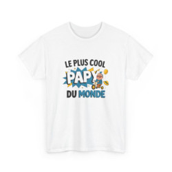 T-shirt “Le Plus Cool Papy...