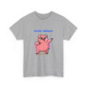 T-shirt cochon personnalisable avec prénom  Tee shirt drôle homme femme  Design fun humour