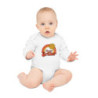 Body bébé Né pour briller Design soleil arc-en-ciel rétro 100% coton blanc  Cadeau naissance original