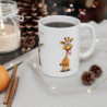 Mug Tasse Animal Girafes Rigolotes – Modèle avec prénom personnalisé pour enfants et adultes