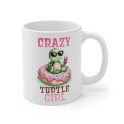 Mug Tasse Tortue Fille Funny Donut Glace Kawaii Cadeau Café Thé