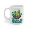 Mug Tortue Drôle Need Help Tasse Cadeau Humour Animal