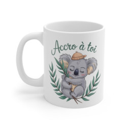 Mug koala amour accro à toi mignon animal eucalyptus cadeau