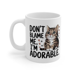 Mug chat mignon adorable...
