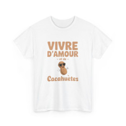 T-shirt humour Vivre...