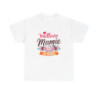 T-shirt Meilleure Mamie du Monde fleuri femme blanc gris S à 3XL