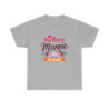 T-shirt Meilleure Mamie du Monde fleuri femme blanc gris S à 3XL