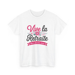 T-shirt humour retraite...