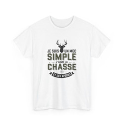 T-shirt Je suis un mec...