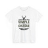 T-shirt Je suis un mec simple j’aime la chasse et les apéros – Chasseur