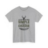 T-shirt Je suis un mec simple j’aime la chasse et les apéros – Chasseur