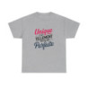 T-shirt Femme Unique Mieux Que Parfaite Citation Positive Cadeau Humour