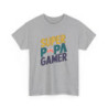 T-shirt Papa Gamer Cadeau Fête des Pères Geek Jeu Vidéo