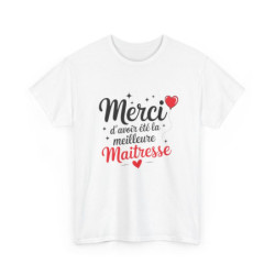 T-shirt Merci Maîtresse Fin...