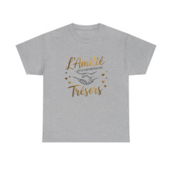 T-shirt Amitié Meilleure Amie Trésor Précieux Idée cadeau amis 100% Coton