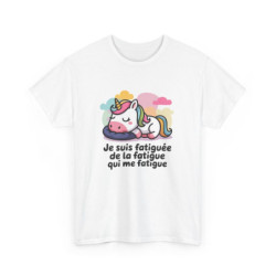 T-shirt licorne drôle femme...