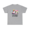 T-shirt licorne drôle femme fatigue kawaii mignon ado femme S-3XL