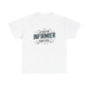 T-shirt homme infirmier drôle – héros du quotidien, soignant – blanc/gris – tailles S à 3XL