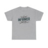 T-shirt homme infirmier drôle – héros du quotidien, soignant – blanc/gris – tailles S à 3XL