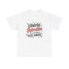 T-shirt femme retraitée humour – Libérée, plus jamais bosser – blanc/gris – S à 3XL