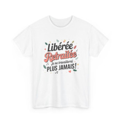 T-shirt femme retraitée...