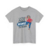 T-shirt mamie cool drôle cadeau grand-mère stylée – S à 3XL blanc ou gris