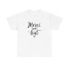 T-shirt Merci pour tout Idée Cadeau gratitude maître collègue  Blanc ou gris –S à 3XL
