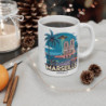 Mug Tasse Café Marseille OVNI Scooter 325ml – Design rétro urbain