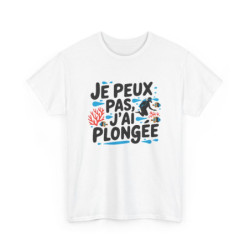 T-shirt plongeuse drôle...