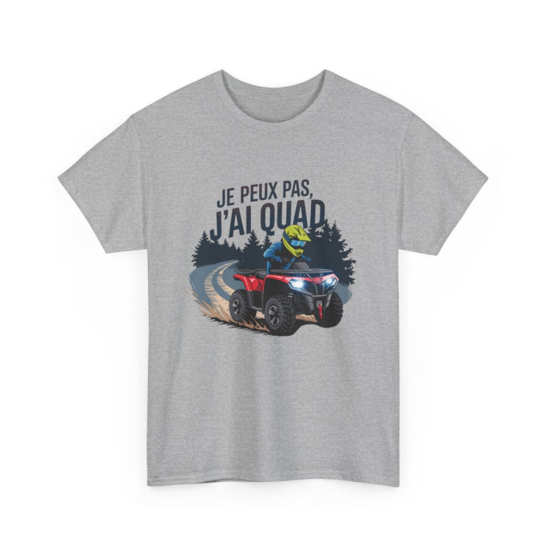 T shirt quad homme humour tout-terrain – Je peux pas j’ai quad tee shirt drôle