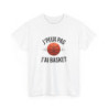 T-shirt Je peux pas j’ai basket  sport drôle pour basketteur Idée cadeau tee shirt