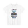 T-shirt humour Grand Prix F1  J’peux pas j’ai course auto tee shirt