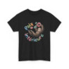 T shirt Paresseux Donuts Paix intérieure Zen Drôle tee shirt animal drôle amusant