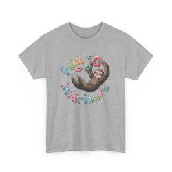 T shirt Paresseux Donuts Paix intérieure Zen Drôle tee shirt animal drôle amusant