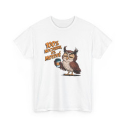 T-shirt Chouette Fatiguée –...