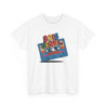 T shirt Cassette Vintage Humour Sois Gentil  Blanc Gris Noir 100% Coton tee shirt