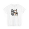 T shirt Pingouin Humour J’suis Pas Fait Pour Ça  Sarcastique Animal Rigolo Blanc Gris