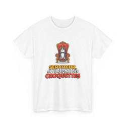 T-shirt Chat Roi Humour...
