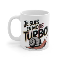 Mug Humour Escargot Je suis...