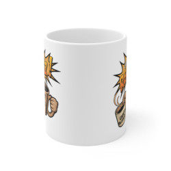 Mug Humour Café en Cours RECULEZ ! Tasse Rigolote Idée Cadeau Originale Café Addict Travail Bureau Matin Difficulté Réveil