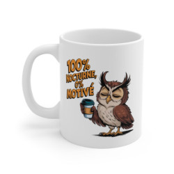Mug 100% Nocturne 0% Motivé...