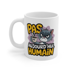 Mug Chat Grincheux Pas...