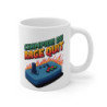 Mug Gamer Champion du Rage Quit Tasse Pixl Art Rétro Gaming Drôle Cadeau Geek Joueur Arcade Joystick Flamme  Jeu Vidéo