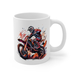 Mug Motocross Rider Tasse Motard Extrême Moto Cross Rider  Sport Aventure Rider Homme Femme Fan Moto Course