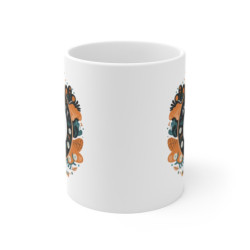 Mug Tasse Joyeux Anniversaire 60 Ans Design Floral Rétro Élégant Cadeau Original et Symbolique