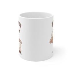 Mug Tasse Je suis doux comme un agneau mignon avec dessin de petit agneau – Idée cadeau enfant ou adulte