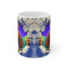 Mug Scooby-Doo  Tasse dessin animé vintage  Design mur explosé avec chien culte